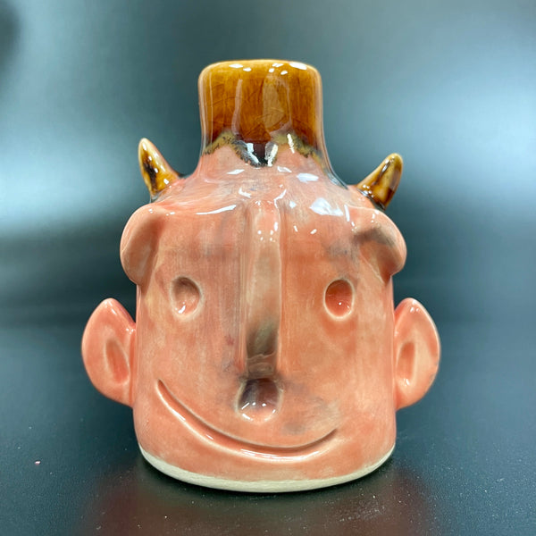 Small Devil Jug - Orange/011