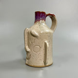 Ol' Long Eared Singin' Willie Face Jug