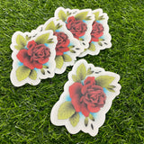 Sketchbook Rose Sticker