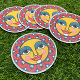 Valentine Sun Sticker