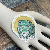 Sketchbook Frog Sticker