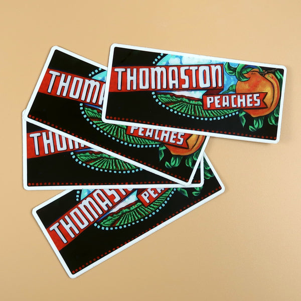 Thomaston Peaches Sticker